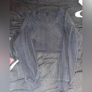 cropped sweater